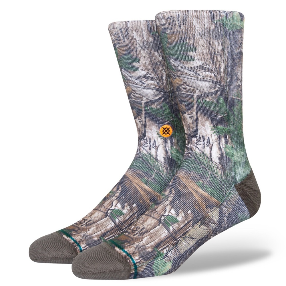 NWT Realtree X Stance Poly Crew Socks